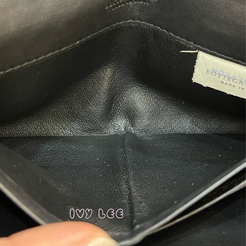 BOTTEGA VENETA 黑色 經典 編織長夾 正品 二手精品-6