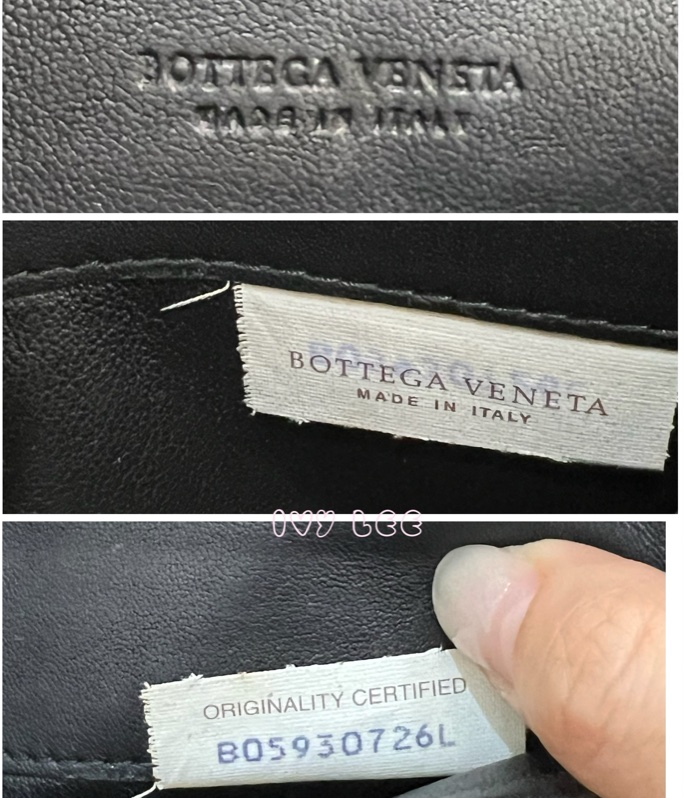 BOTTEGA VENETA 黑色 經典 編織長夾 正品 二手精品-16