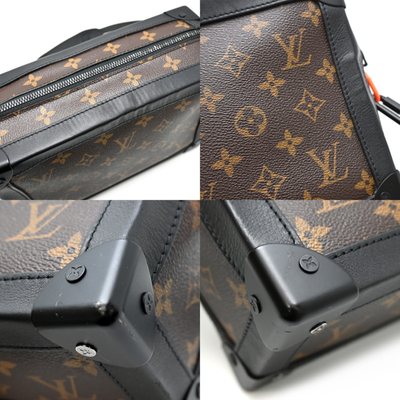 路易威登 Solar Ray Soft Trunk 男女單肩包 M44478(已停產)Monogram Marron 黑色-6
