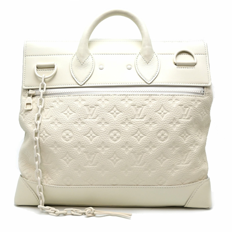 路易威登 Steamer PM 男女單肩包 M53279(已停產)Monogram Empreinte Blanc(白色)-1