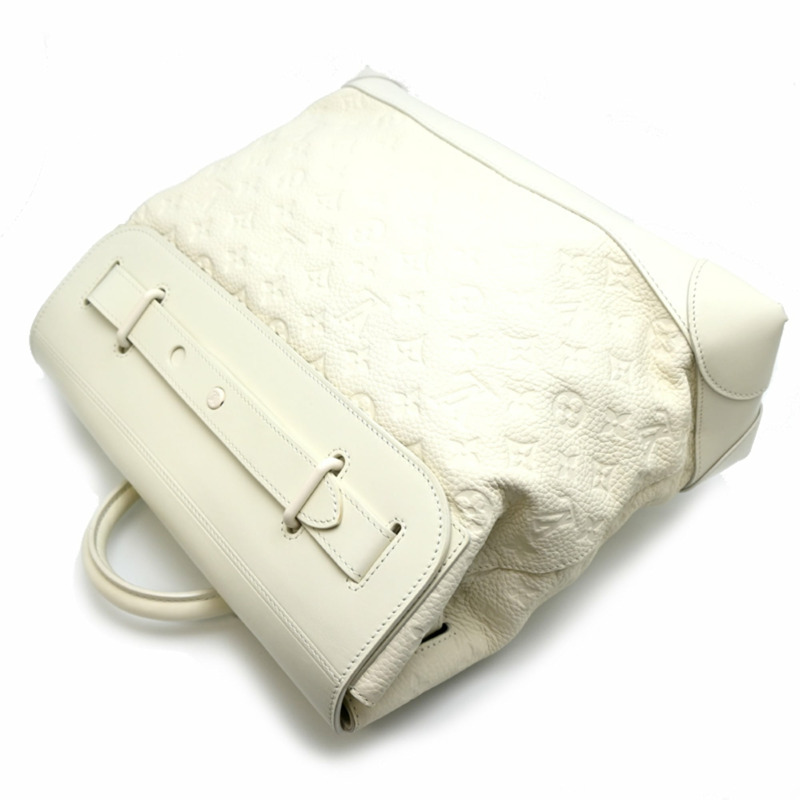 路易威登 Steamer PM 男女單肩包 M53279(已停產)Monogram Empreinte Blanc(白色)-2