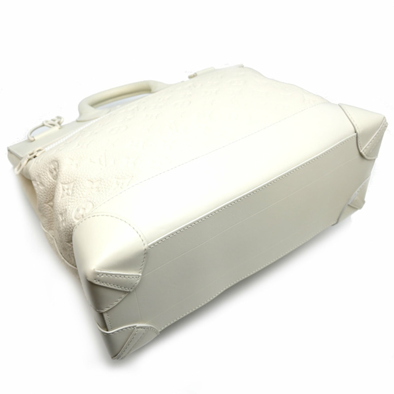 路易威登 Steamer PM 男女單肩包 M53279(已停產)Monogram Empreinte Blanc(白色)-3