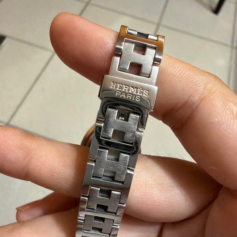 Hermès Clipper 橢圓錶盤 絕版款式-8