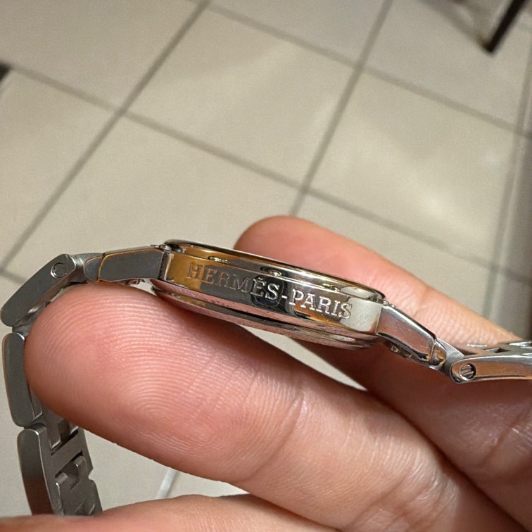 Hermès Clipper 橢圓錶盤 絕版款式-10