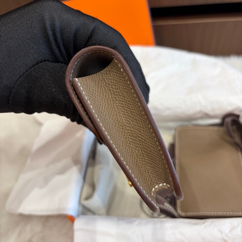 🌈Hermes🧡Constance Slim🧡大象灰金扣🧡未使用閑置🌈Epsom皮🌟有盒🧡有貼膜🌟constanceslim🌟Constance🌟hermeswallet🌟愛馬仕🌟-5