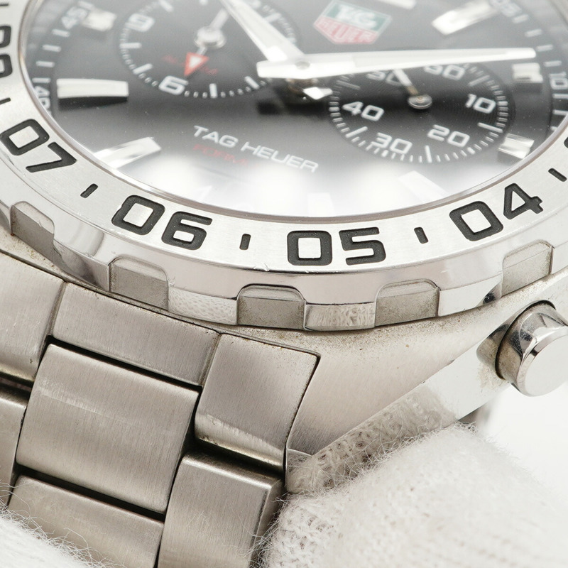 TAG Heuer Formula 1 WAZ111A 黑色錶盤男士腕錶-6