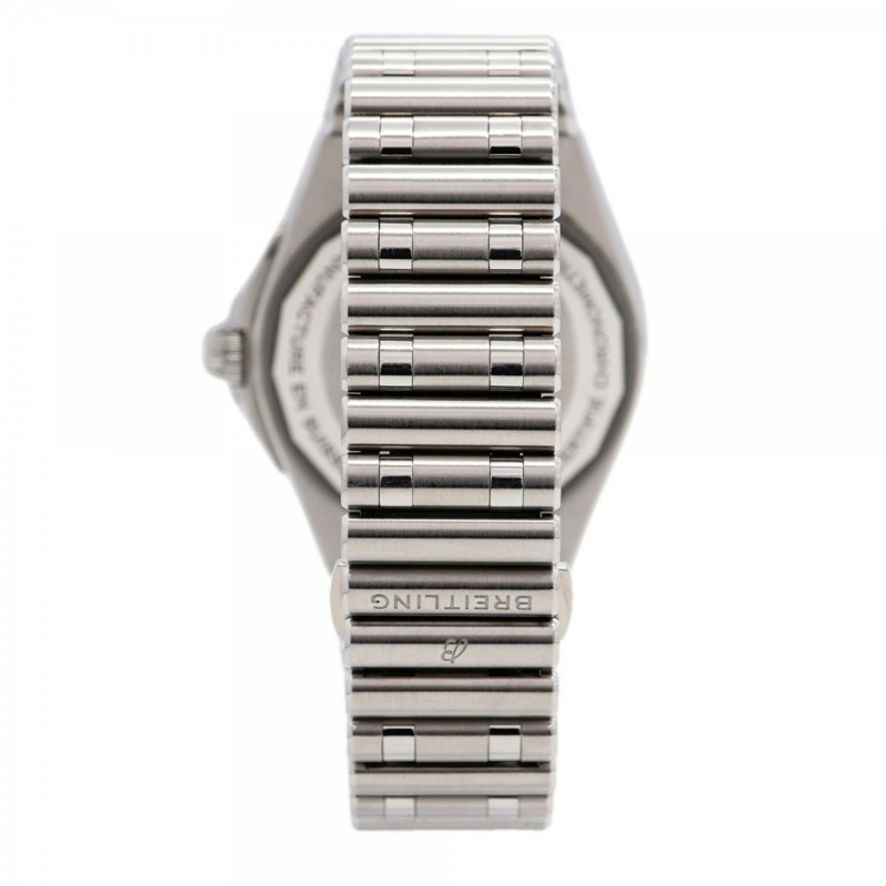 百年靈 Chronomat 40 A32398 白色錶盤男士腕錶-6