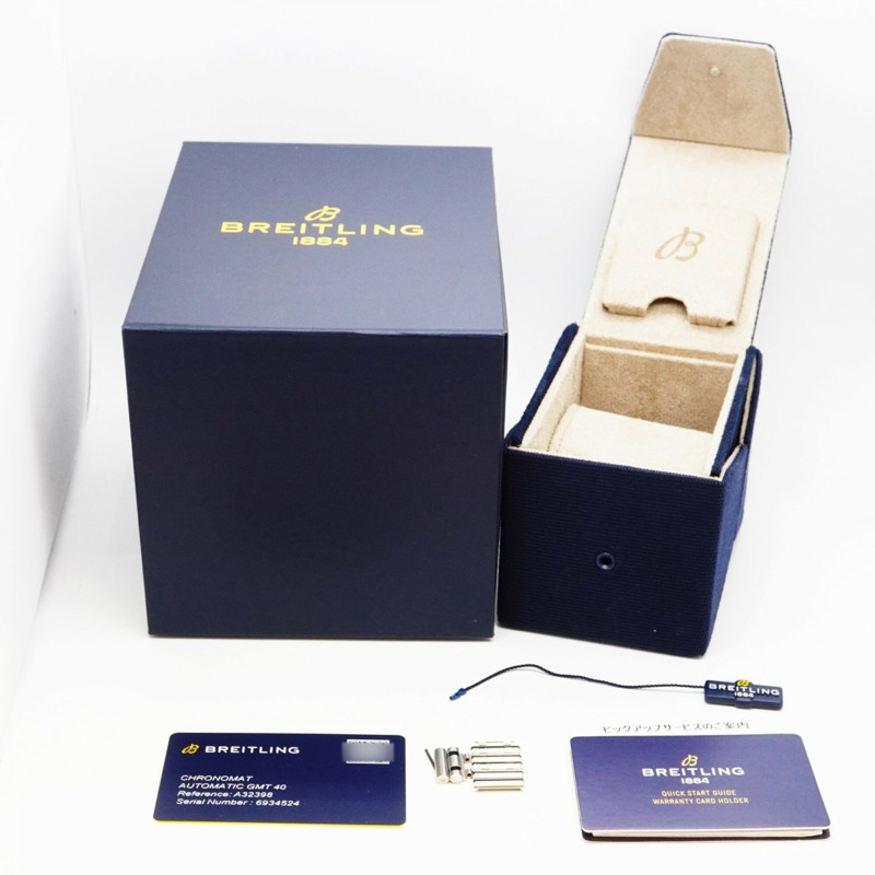 百年靈 Chronomat 40 A32398 白色錶盤男士腕錶-8