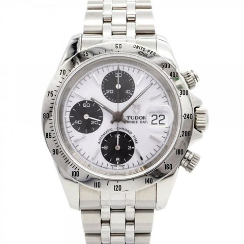 帝舵 Chronotime 79280 白色錶盤男士腕錶