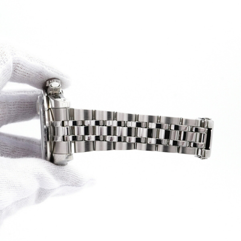 帝舵 Chronotime 79280 白色錶盤男士腕錶-5