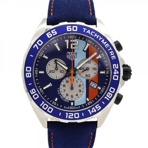 TAG Heuer Formula 1 Gulf CAZ101N 藍色錶盤男士腕錶