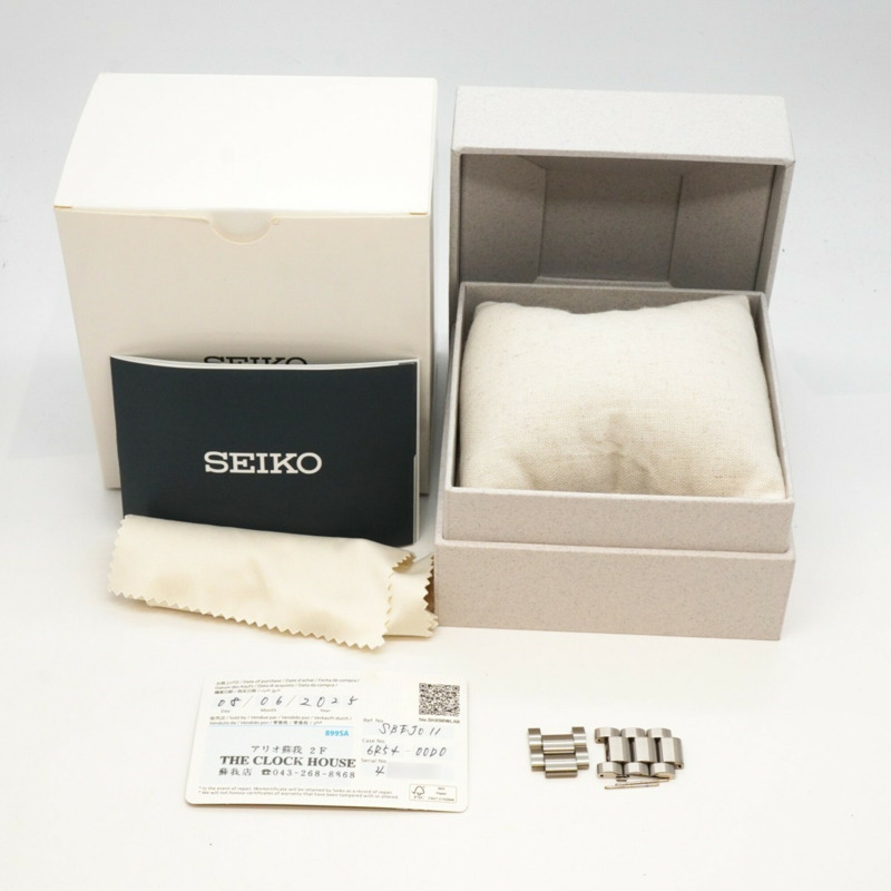 精工 Prospex SBEJ011 6R54-00D0 黑色錶盤男士腕錶-8