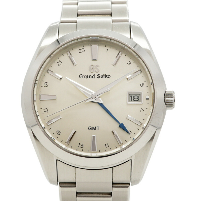 精工 Grand SBGN011 9F86-0AF0 銀色錶盤男士腕錶-0