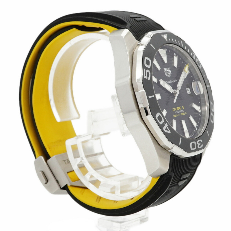 TAG Heuer Aquaracer WAY201A 黑色錶盤男士手錶-2