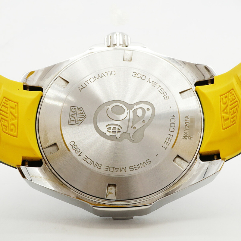 TAG Heuer Aquaracer WAY201A 黑色錶盤男士手錶-4