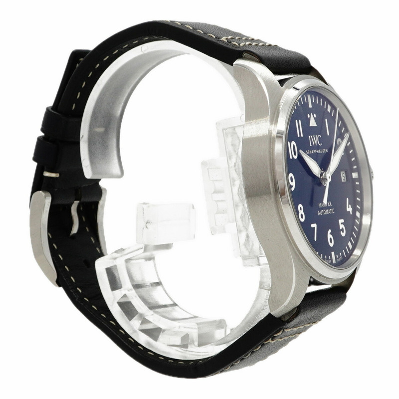 IWC 沙夫豪森飛行員手錶 Mark 20 IW328203 海軍藍錶盤 男士-2