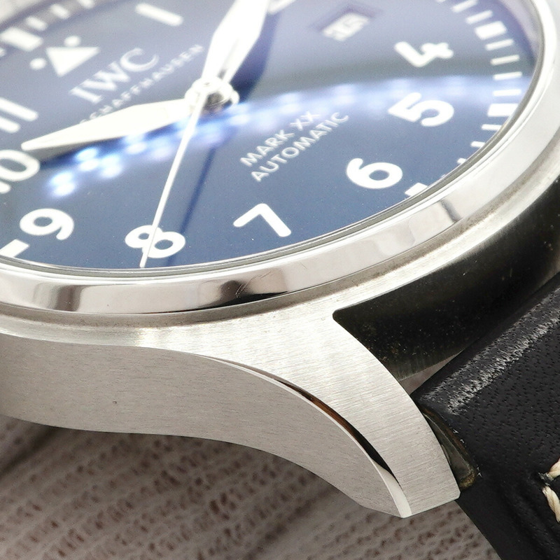 IWC 沙夫豪森飛行員手錶 Mark 20 IW328203 海軍藍錶盤 男士-5