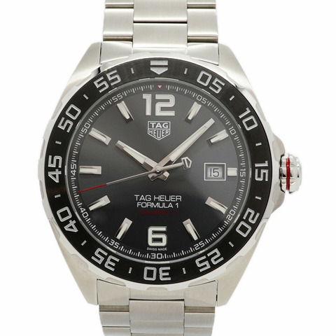 TAG Heuer Formula 1 WAZ2011 灰色錶盤男士腕錶