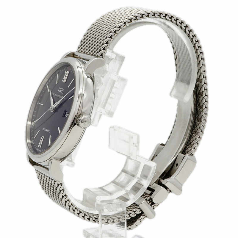 IWC萬國錶沙夫豪森Portofino IW356506黑色錶盤男士腕錶-1