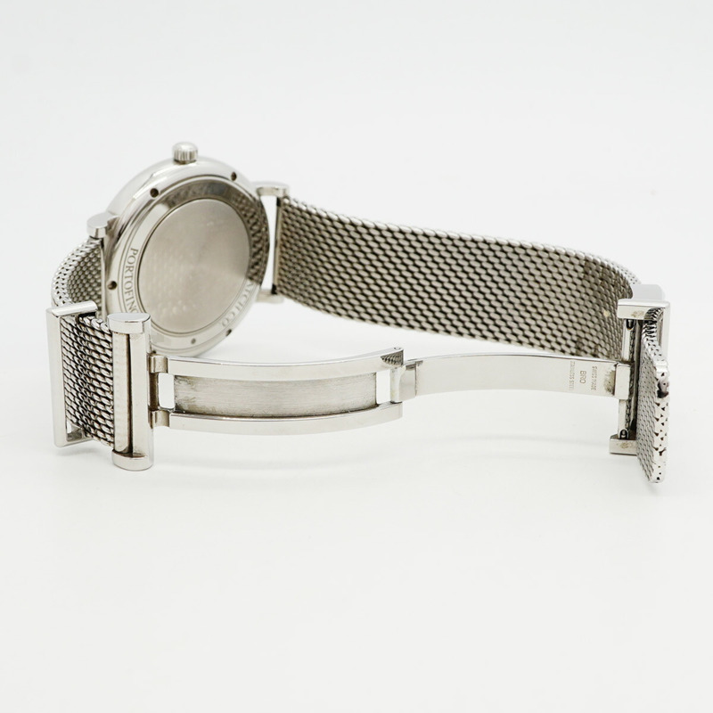 IWC萬國錶沙夫豪森Portofino IW356506黑色錶盤男士腕錶-3