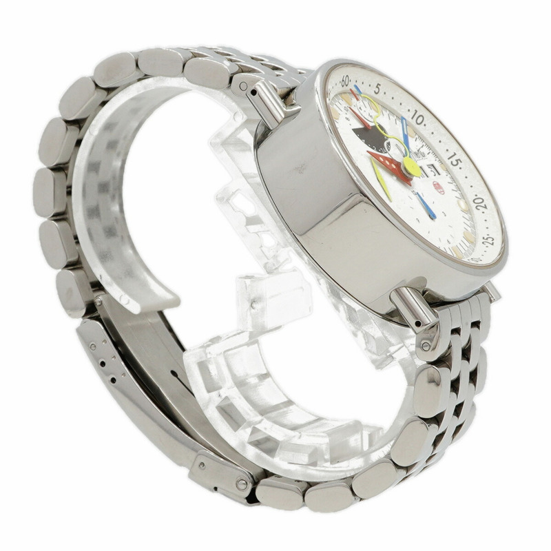 Alain Silberstein Chronobauhaus LWO5100 白色錶盤男士腕錶-2