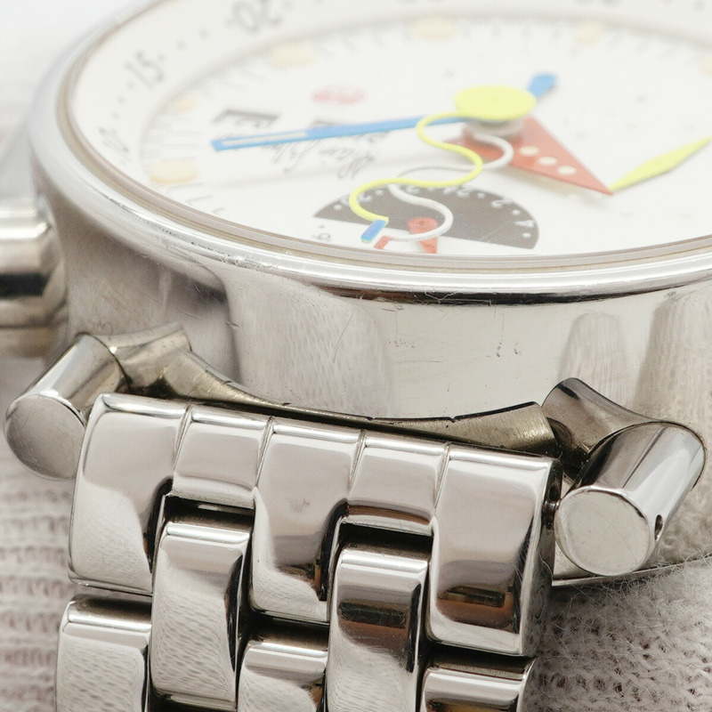Alain Silberstein Chronobauhaus LWO5100 白色錶盤男士腕錶-6