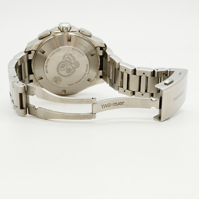 TAG Heuer Aquaracer CAY2112 藍色錶盤男士手錶-3