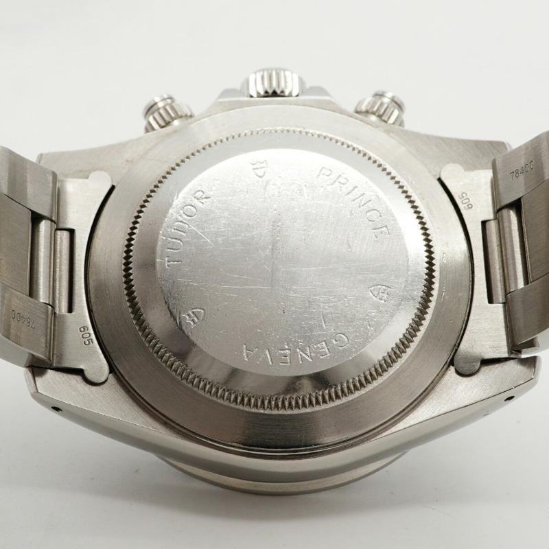 帝舵 Chronotime Tiger 79280 黑色錶盤男士腕錶-4