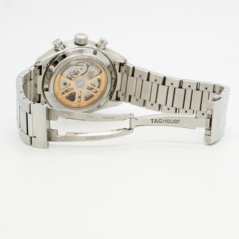 TAG Heuer 豪雅卡萊拉系列 CBN2011 海軍藍錶盤男士腕錶-3