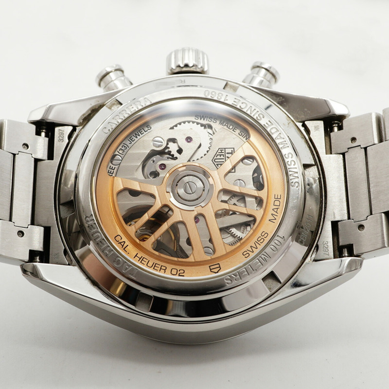 TAG Heuer 豪雅卡萊拉系列 CBN2011 海軍藍錶盤男士腕錶-4