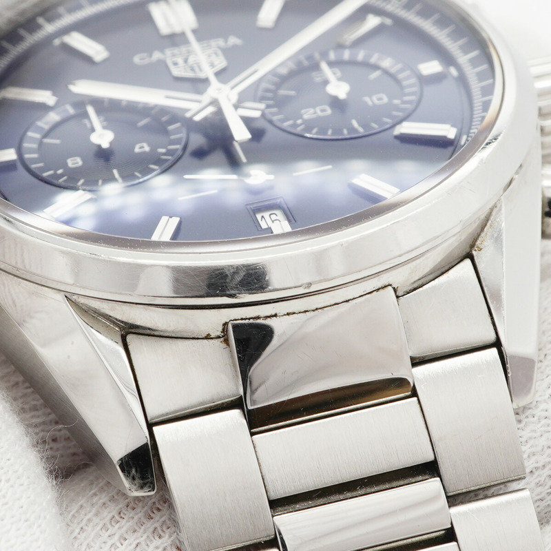 TAG Heuer 豪雅卡萊拉系列 CBN2011 海軍藍錶盤男士腕錶-6