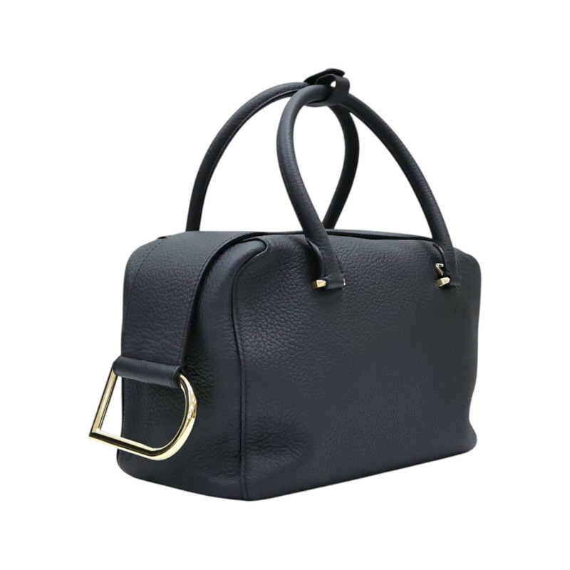 黑色 牛皮 Cool Box MM 兩用包【Delvaux 德爾沃】 AA0662AQY099ZDO-1