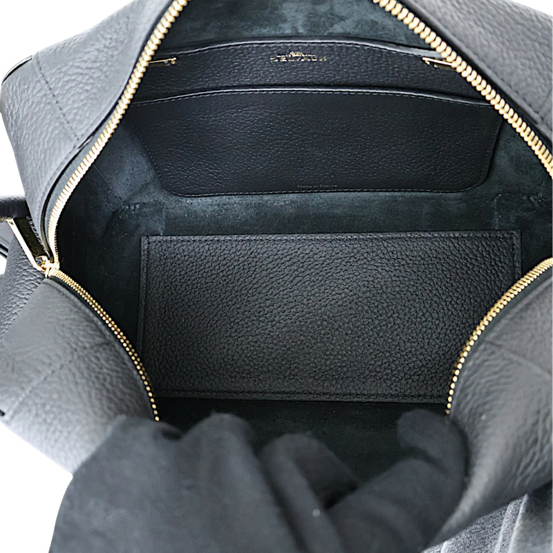 黑色 牛皮 Cool Box MM 兩用包【Delvaux 德爾沃】 AA0662AQY099ZDO-2