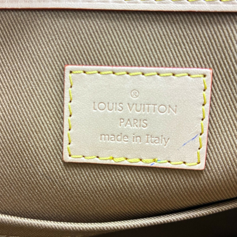 棕色 原花帆布 Excursion PM 肩背包【LOUIS VUITTON LV 路易威登】 M46932-3