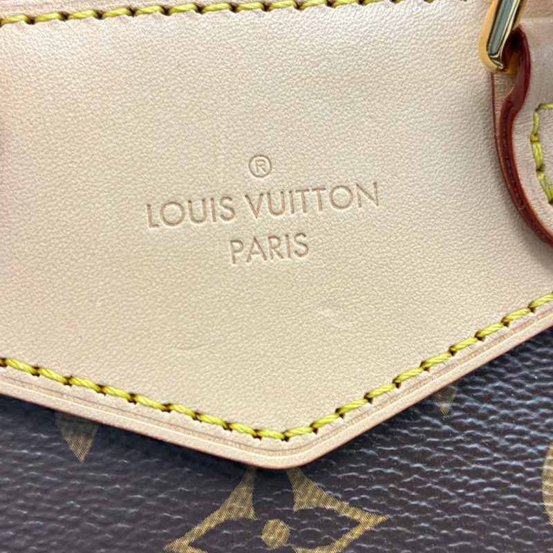棕色 原花帆布 Excursion PM 肩背包【LOUIS VUITTON LV 路易威登】 M46932-4