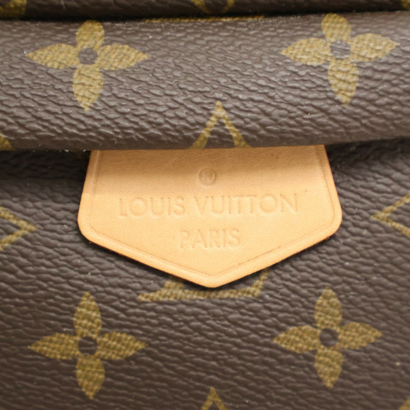 棕色 原花帆布 Bumbag 腰包【LOUIS VUITTON LV 路易威登】 M43644-5