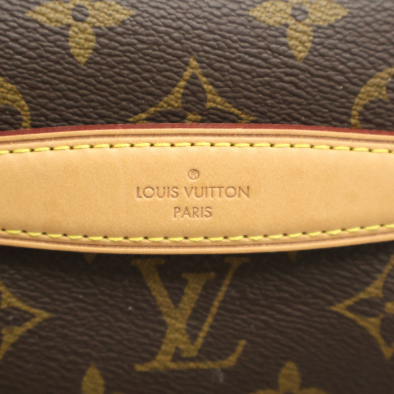 棕色 原花帆布 Bumbag 腰包【LOUIS VUITTON LV 路易威登】 M43644-6