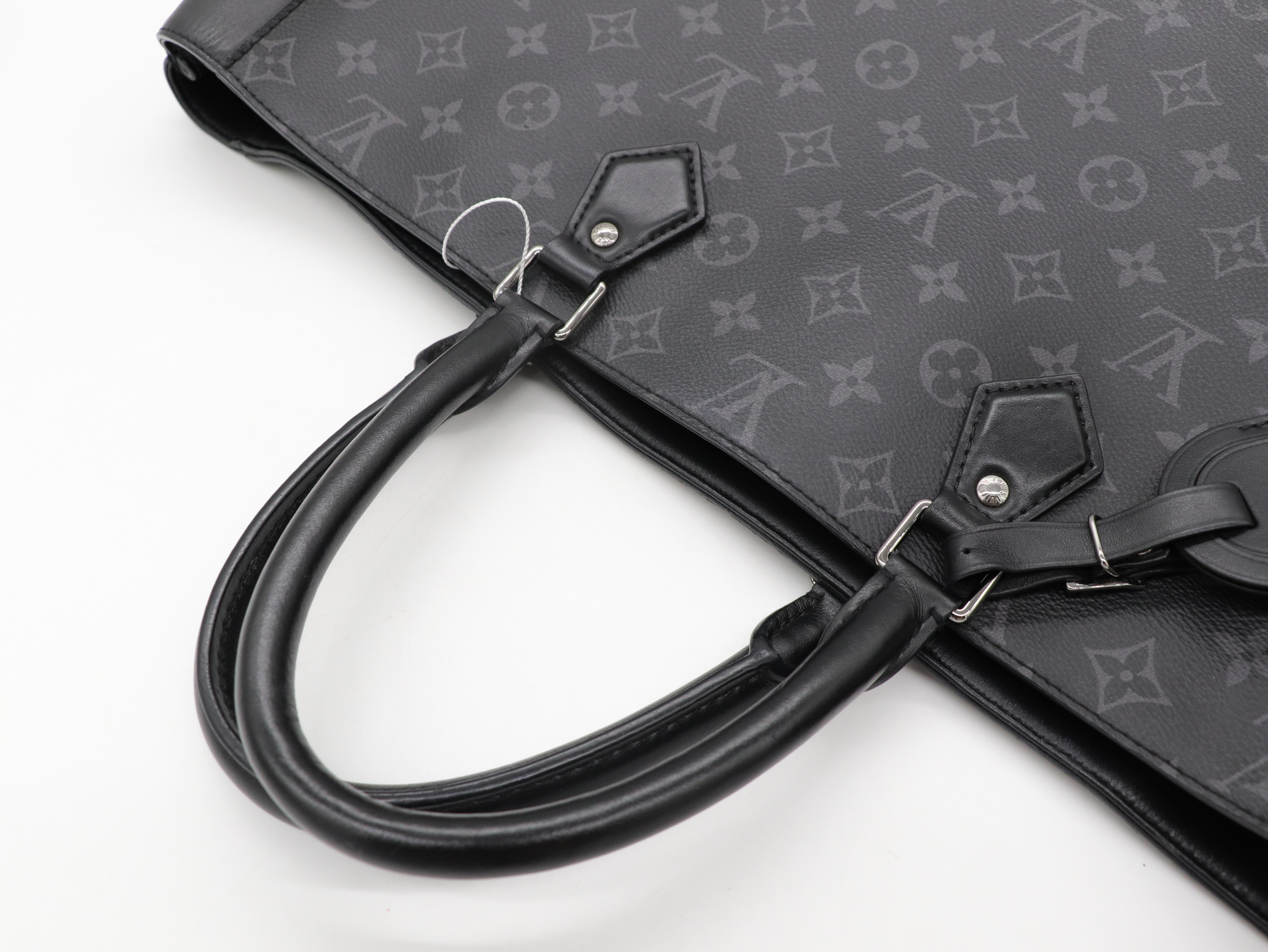 Louis Vuitton 路易威登 GRAND SAC 黑武士托特包-晶片款-8