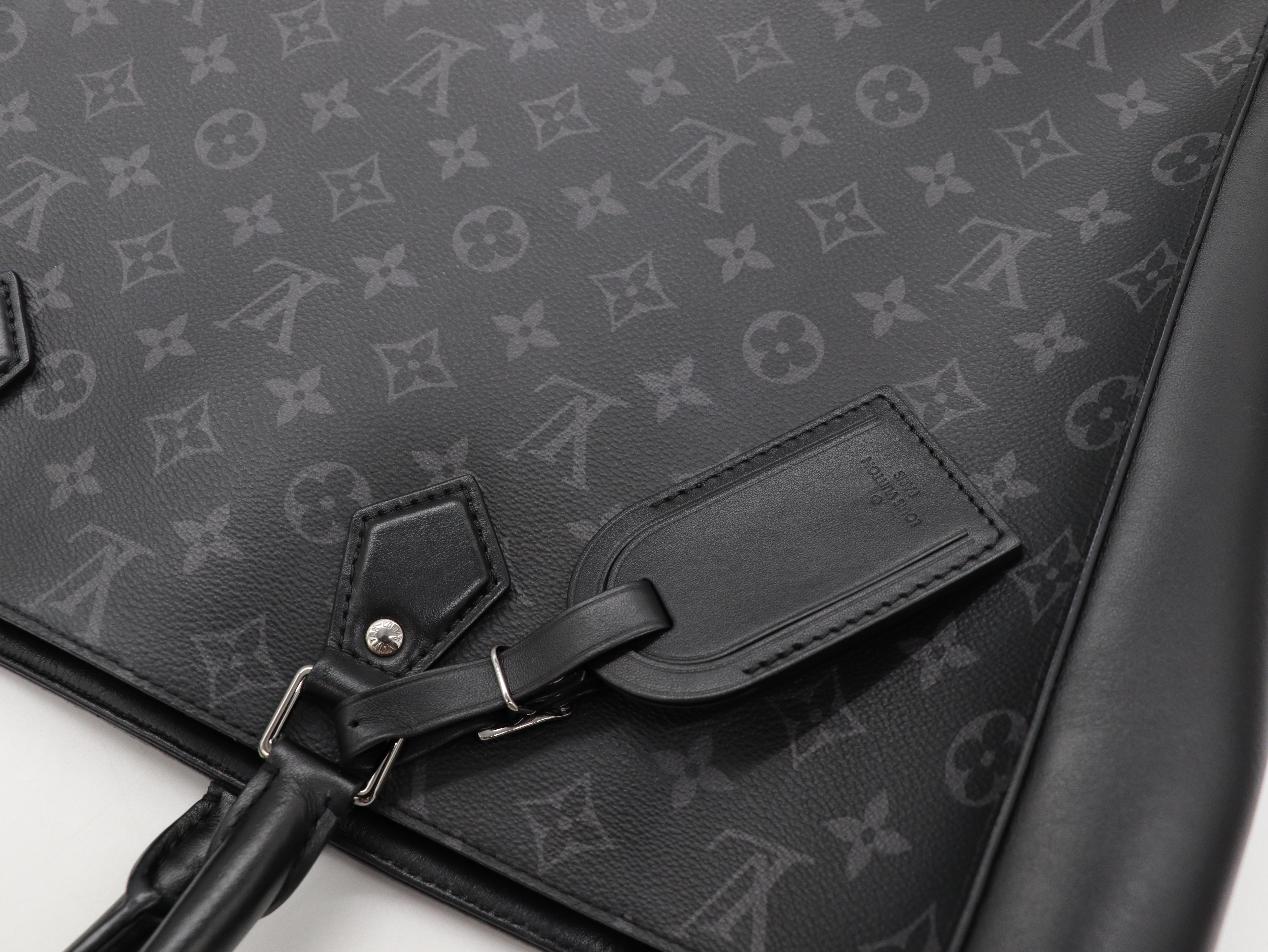 Louis Vuitton 路易威登 GRAND SAC 黑武士托特包-晶片款-9
