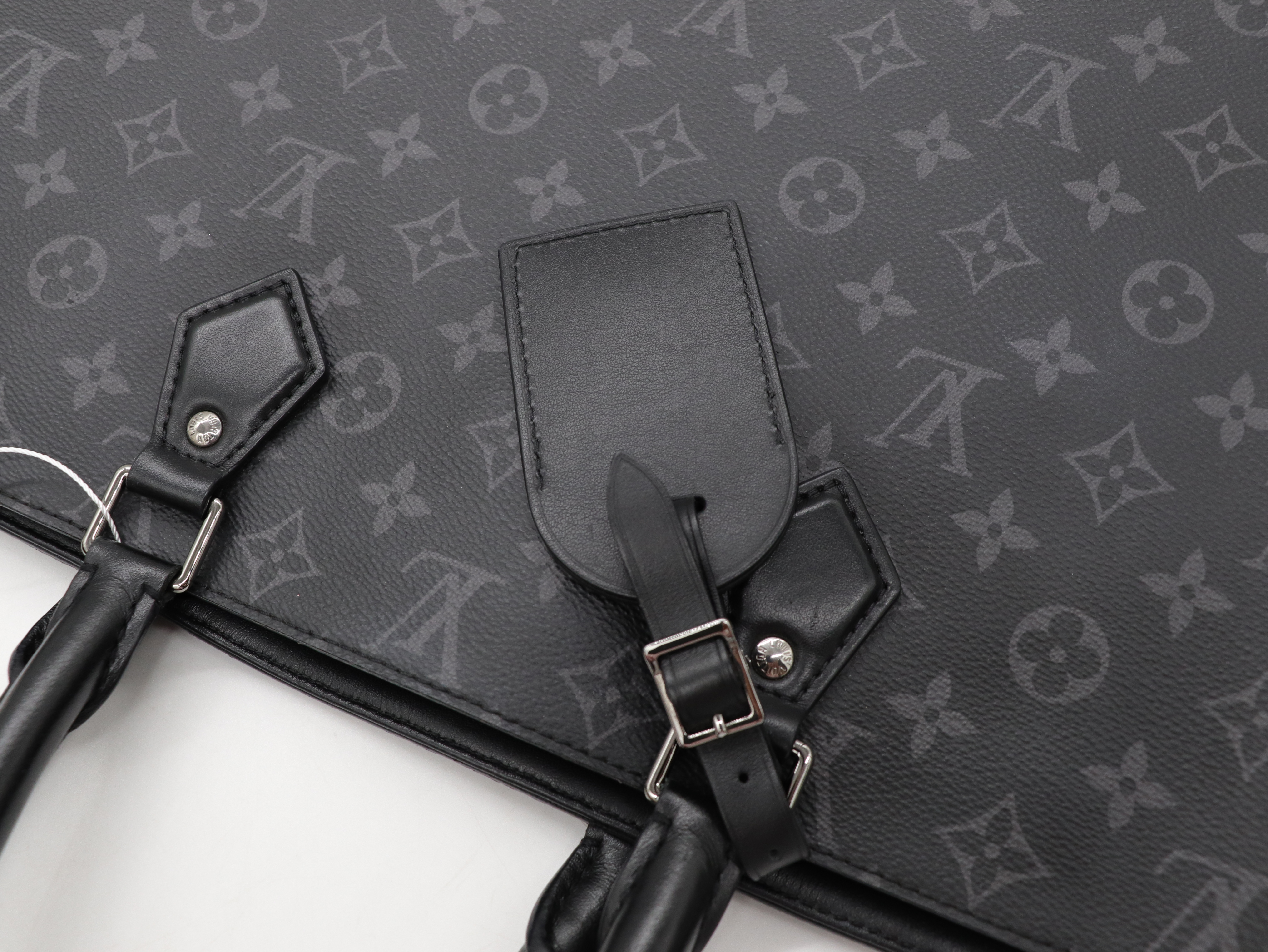 Louis Vuitton 路易威登 GRAND SAC 黑武士托特包-晶片款-10