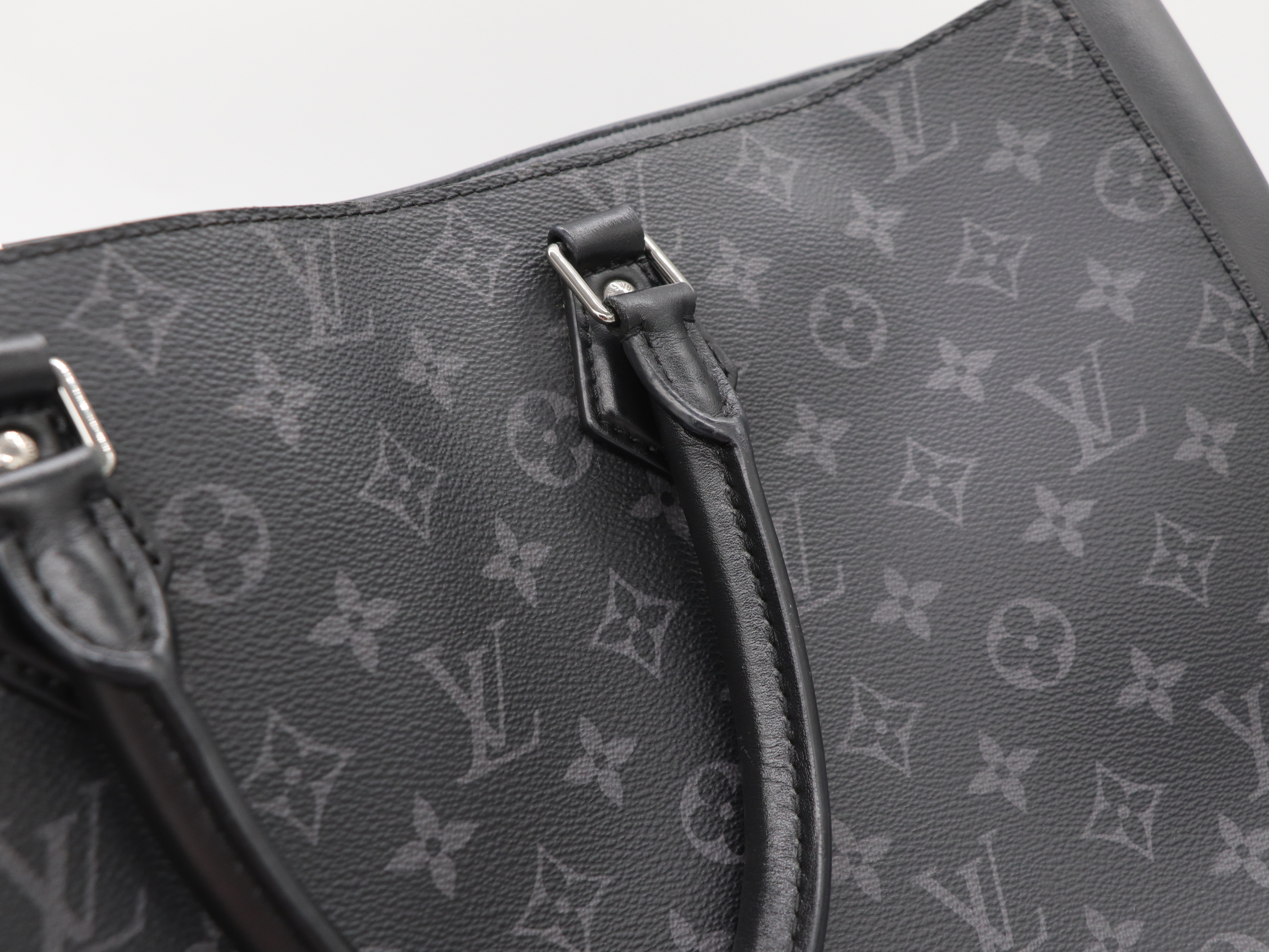 Louis Vuitton 路易威登 GRAND SAC 黑武士托特包-晶片款-13