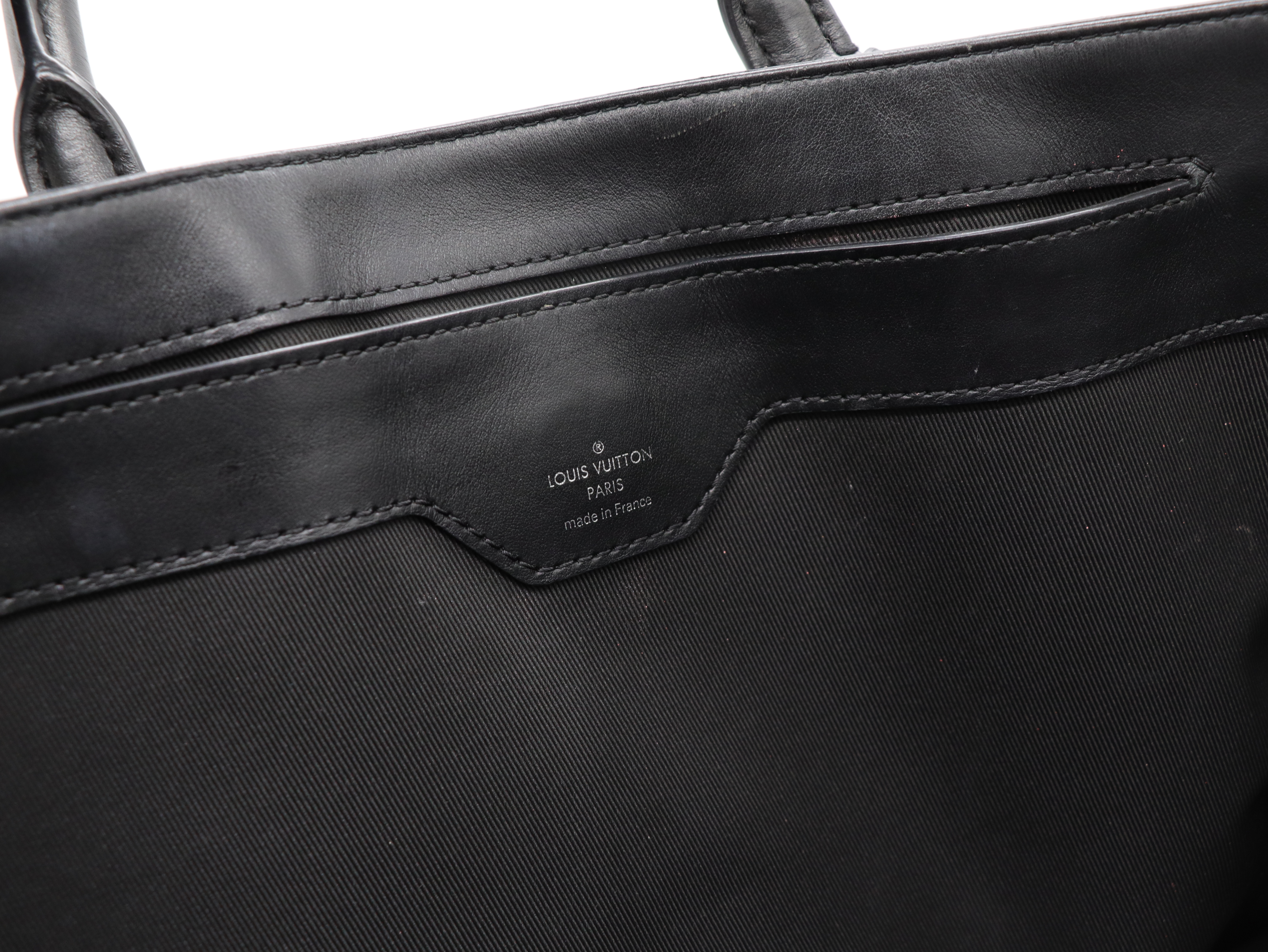 Louis Vuitton 路易威登 GRAND SAC 黑武士托特包-晶片款-15