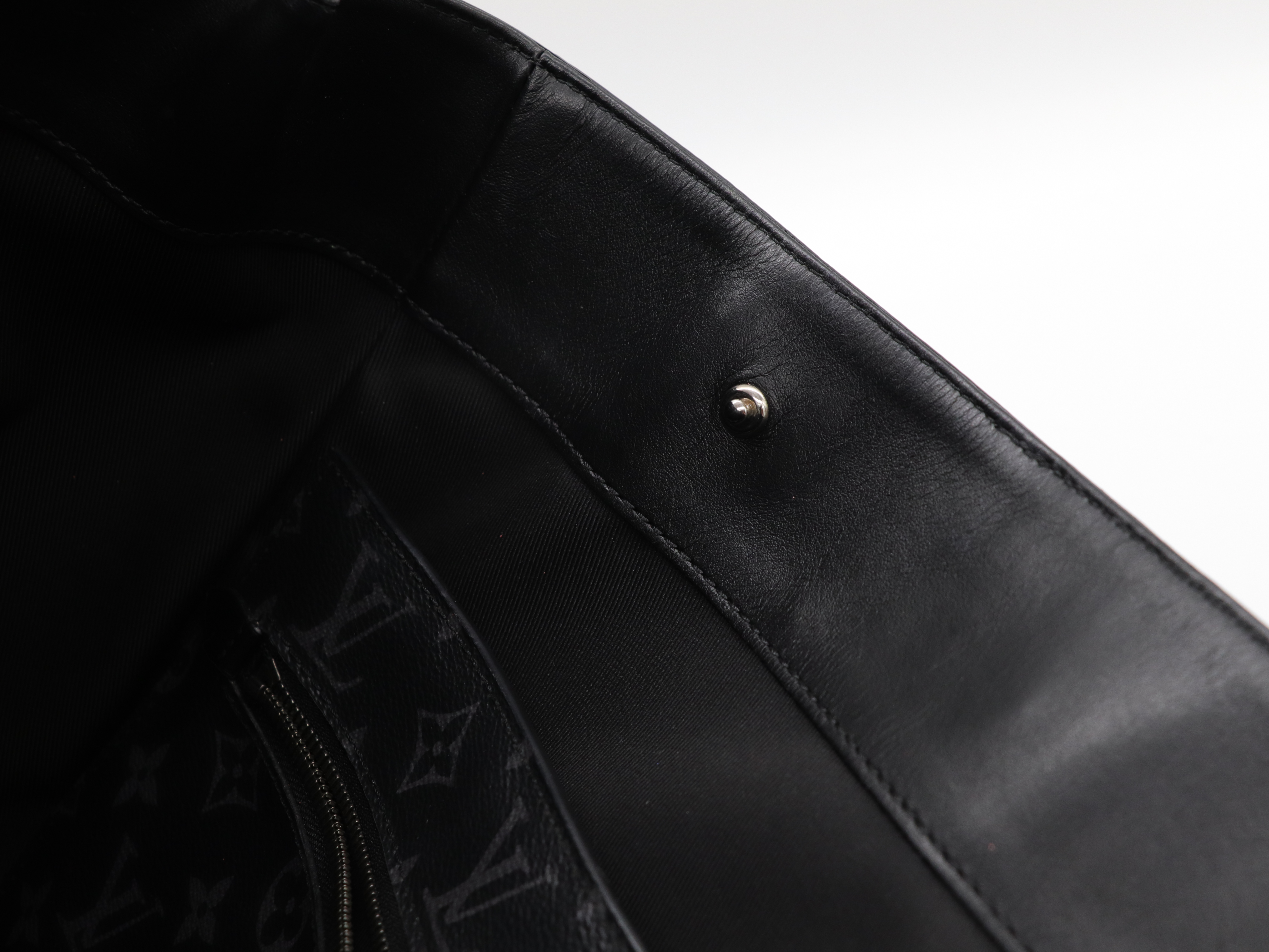 Louis Vuitton 路易威登 GRAND SAC 黑武士托特包-晶片款-18