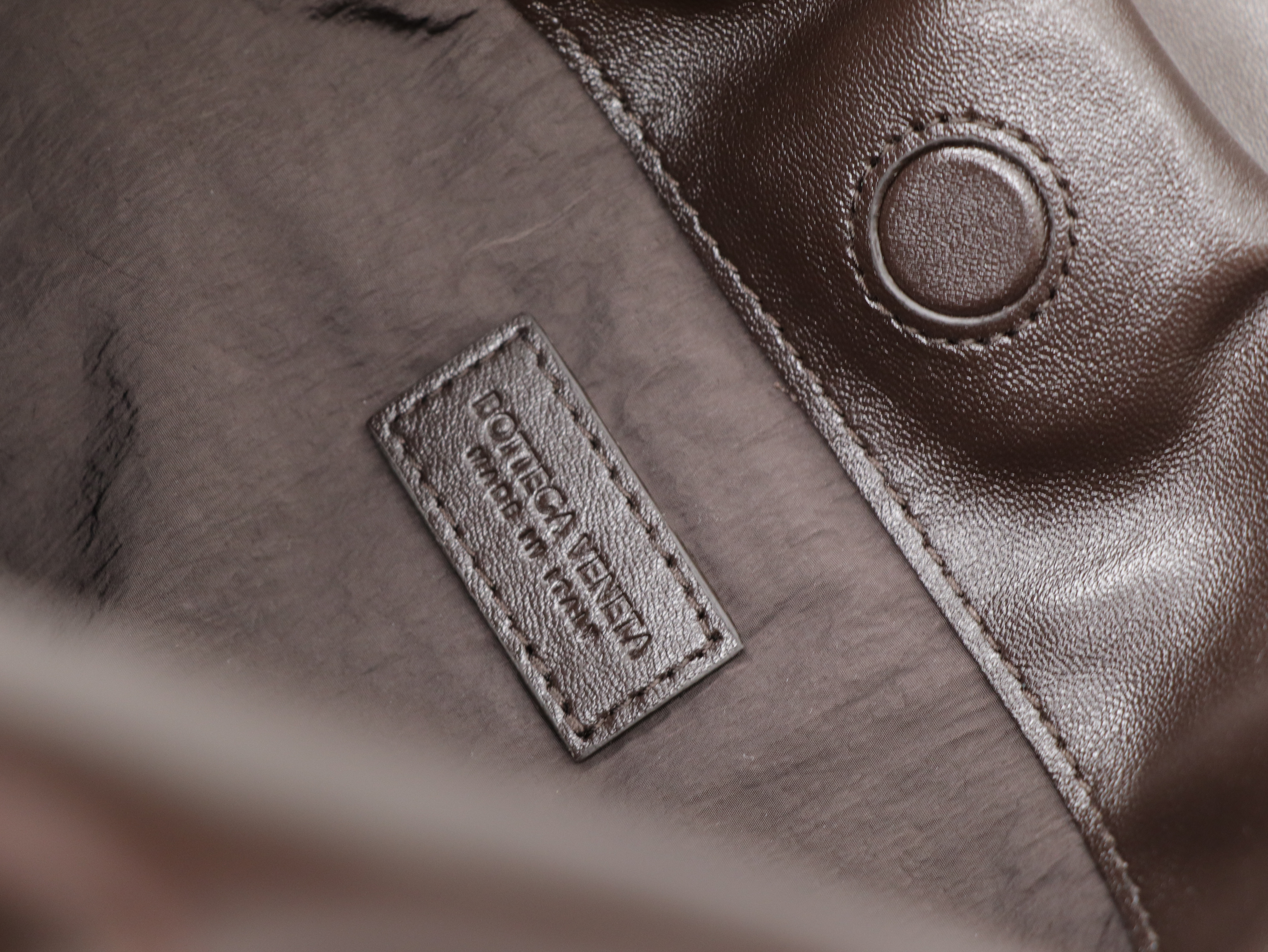 Bottega Veneta 寶緹嘉 深咖啡色 編織 肩背包 Giorno Intrecciato leather shoulder bag-15