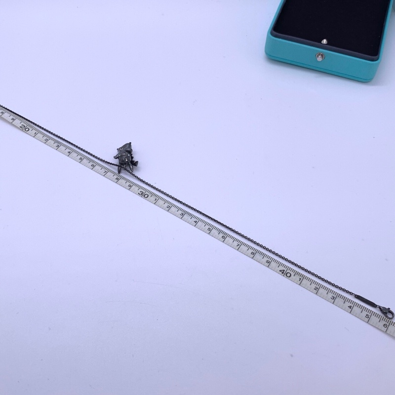 TIFFANY & CO.蒂芙尼 & 夢可寶 皮卡丘鑲鑽吊墜項鍊,聯名款-2