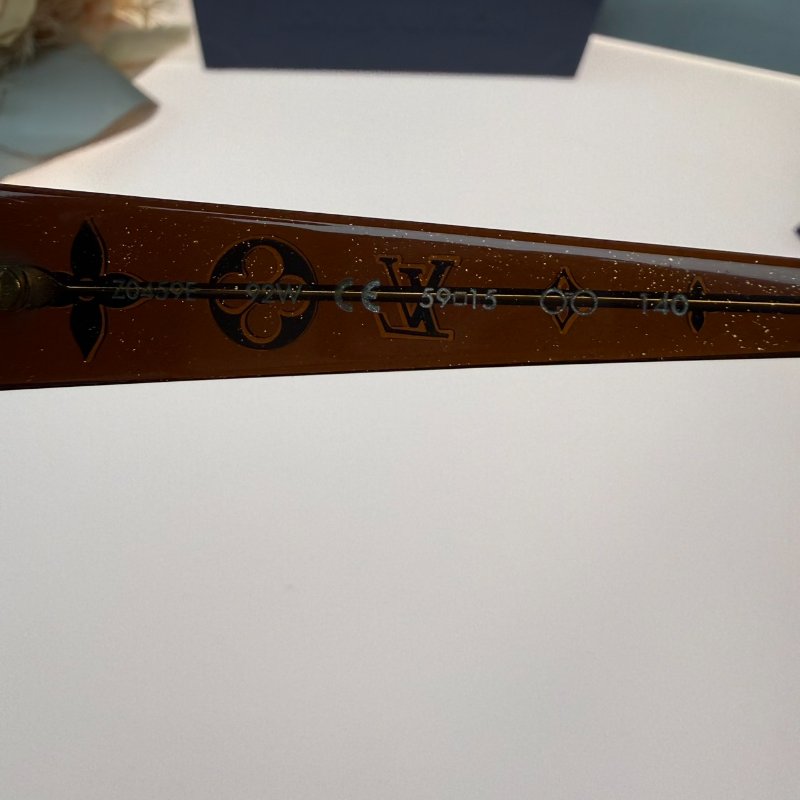 狀態良好 LV Obsession GM 墨鏡 太陽眼鏡 鏡腳滿版 Monogram 亮粉-7