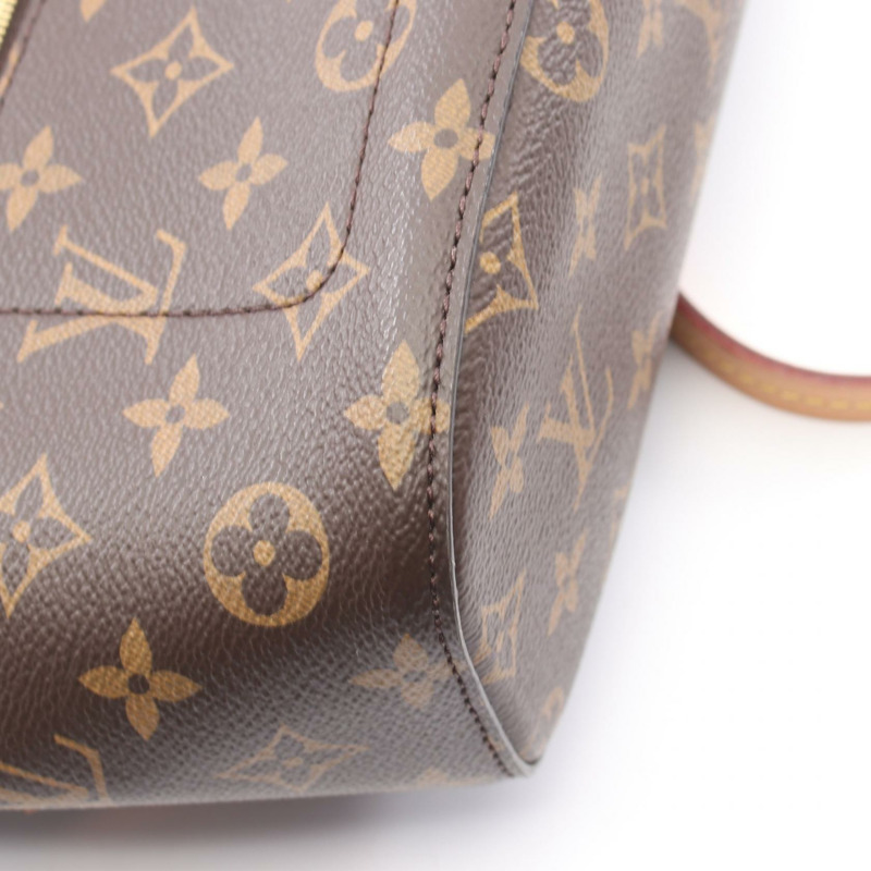 路易威登 Montsouris 雙肩包 M43431 Monogram 帆布皮革 二手-5