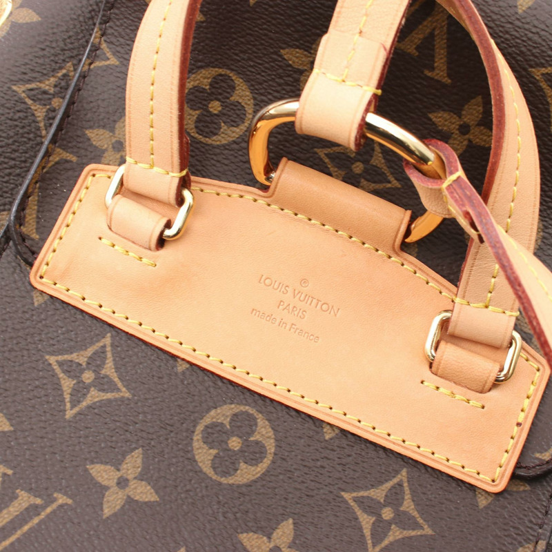 路易威登 Montsouris 雙肩包 M43431 Monogram 帆布皮革 二手-7