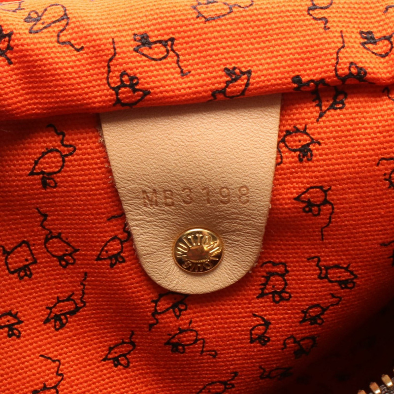 路易威登 Speedy Bandouliere 30 單肩手提包 M44401 帆布皮革二手-4