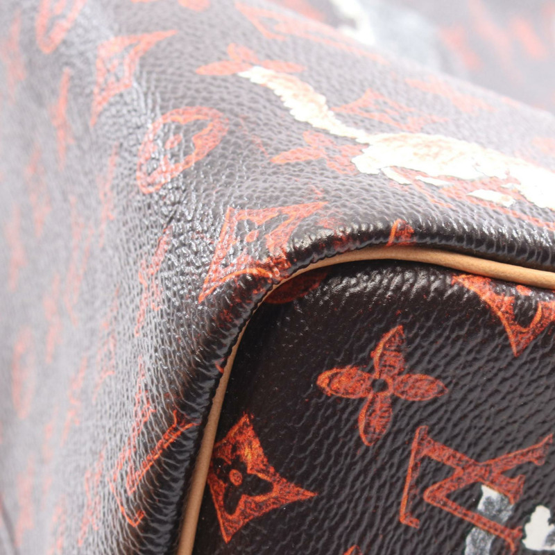 路易威登 Speedy Bandouliere 30 單肩手提包 M44401 帆布皮革二手-7